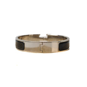 Hermes Black H Clic Bracelet
